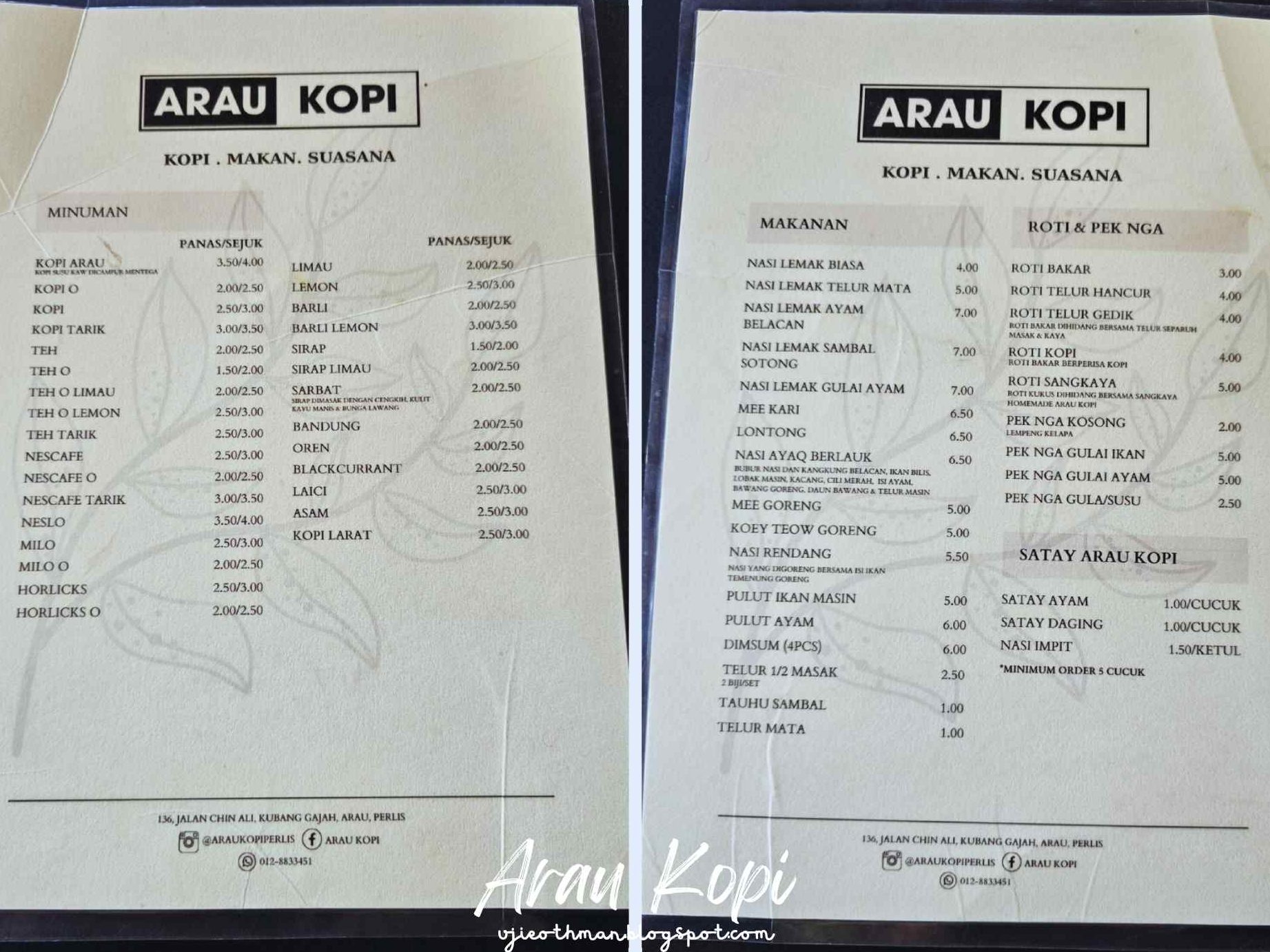 Arau Kopi Perlis 1 arau kopi perlis