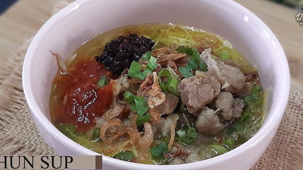 bihun sup daging tempatan yan