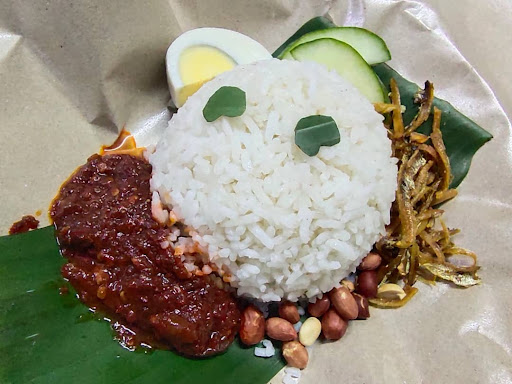 Buger kebab roti jong nasik lemok gaung