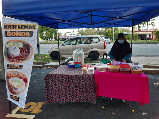 Nasi lemak Bonda Kedai Sarapan Tanjung Lumpur