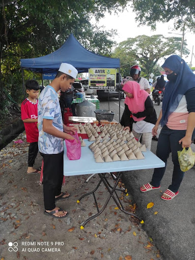 Nasi lemak Morning Mahani & Mazni