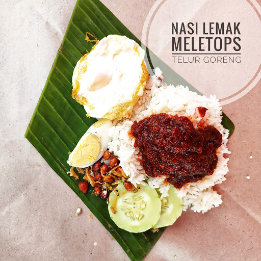 Nasi Lemak Meletops