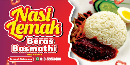 Nasi Lemak Beras Basmathi by HR2KITCHEN