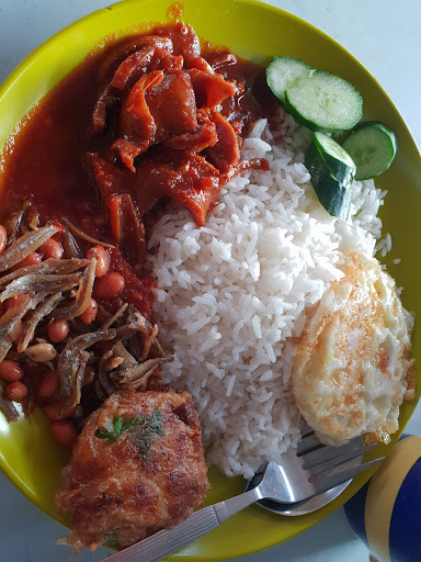 Nasi Lemak Sotong Lereh Nasi Lemak Sotong Lereh