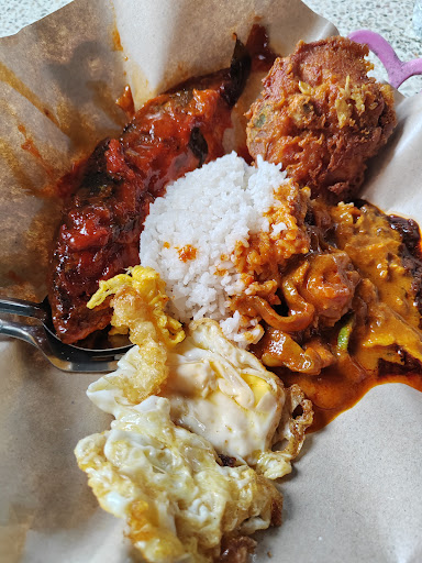 娘惹风味蓝花饭 （Nyonya Nasi Lemak）