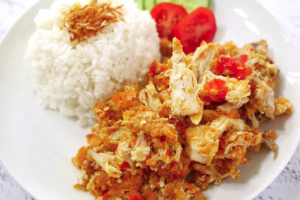 Nasi Ayam Gepuk Jawa