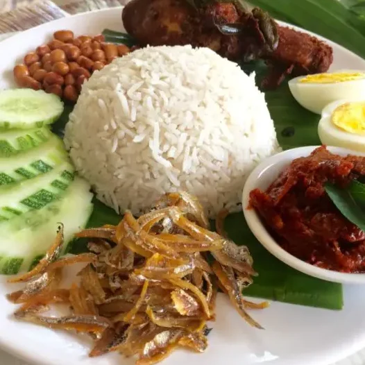 Nasi Lemak (ah Ling) 1 nasi lemak ah ling
