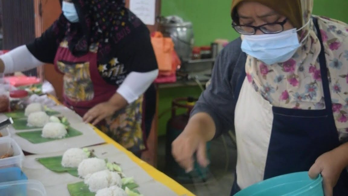 nasi lemak amoi teratai