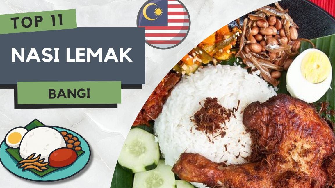 Nasi Lemak di Bangi, Malaysia: 15 Kedai Paling Sedap Wajib Dicuba 1 nasi lemak di bangi malaysia 15 kedai paling sedap wajib dicuba