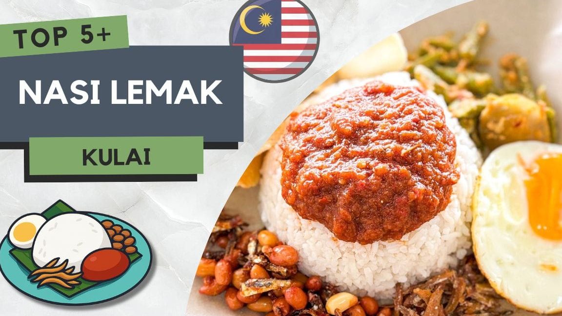 nasi lemak di kulai malaysia 10 gerai terbaik wajib dicuba