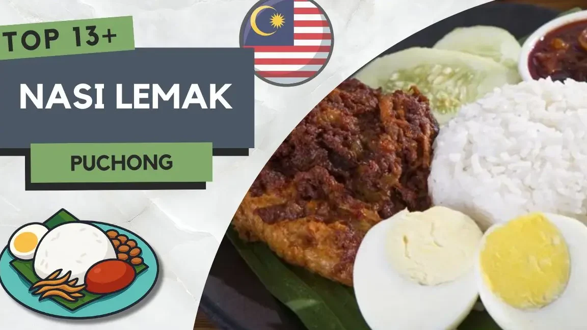Nasi Lemak di Puchong, Malaysia: 10 Kedai Paling Sedap Wajib Dicuba 1 nasi lemak di puchong malaysia 10 kedai paling sedap wajib dicuba