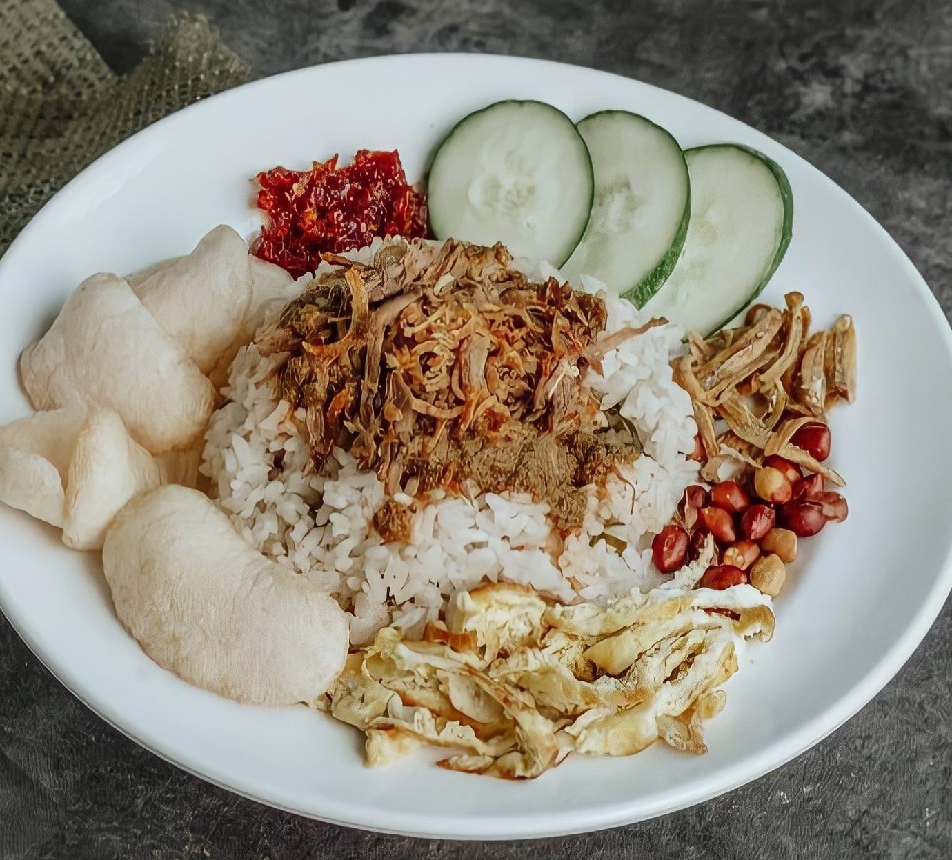 nasi lemak gemok