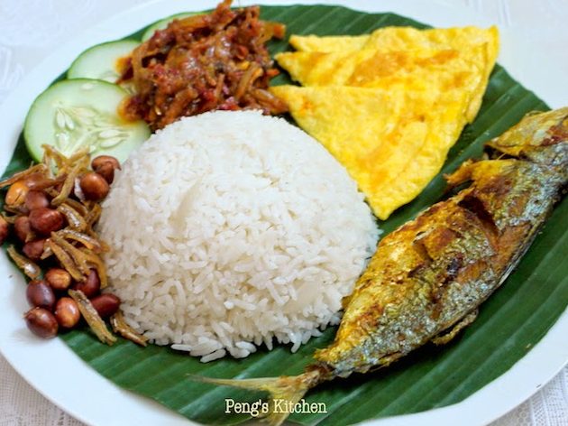 Nasi Lemak Ikan Sekoq 1 nasi lemak ikan sekoq