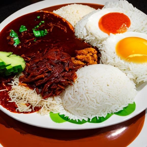 nasi lemak maya
