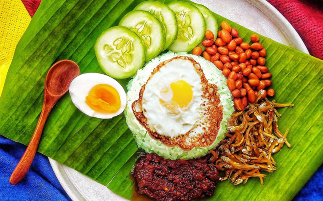 Nasi Lemak Pandan Daun Pisang Cputeh @ Bangi Square 1 nasi lemak pandan daun pisang cputeh bangi square