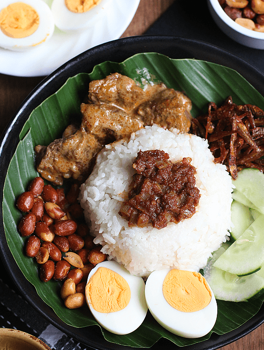 Nasi Lemak Rendang - MirBaizu 1 nasi lemak rendang mirbaizu